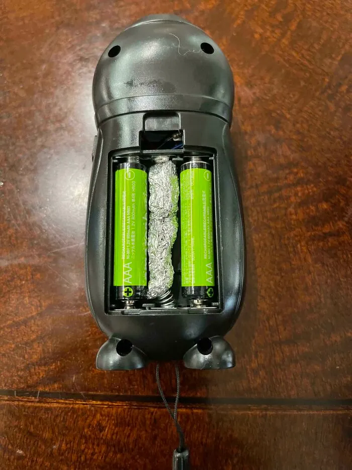 Only Had Two Batteries, And Also This Thing Was Crazy Bright