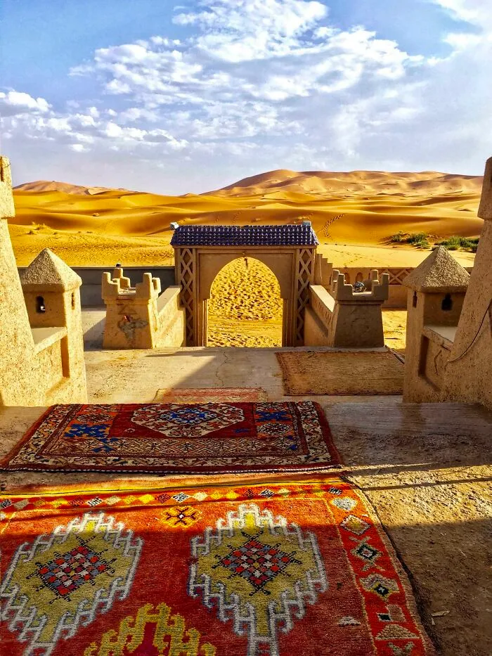 Took This Picture In The Sahara In Morocco