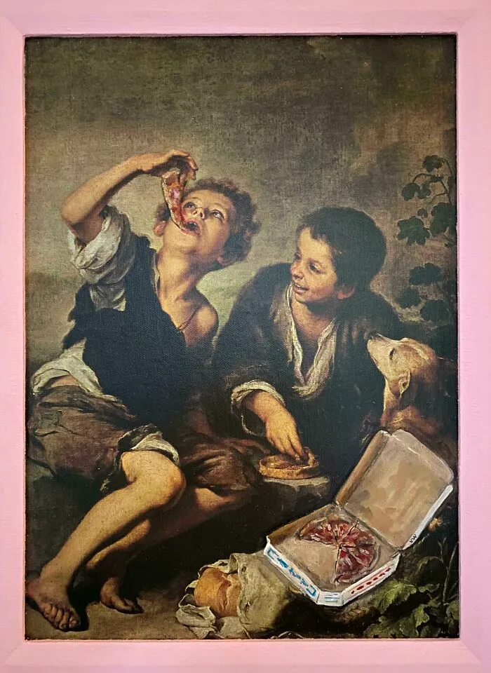 Pizzagate (Done By My Friend, Hanging In My Kitchen)