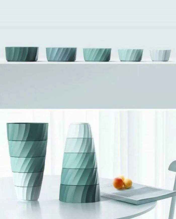 Beautifully Stacked Bowls