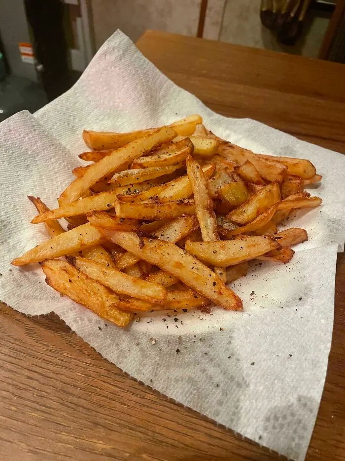 I’m 15 And I Just Cooked My First Batch Of French Fries And They Were Delicious