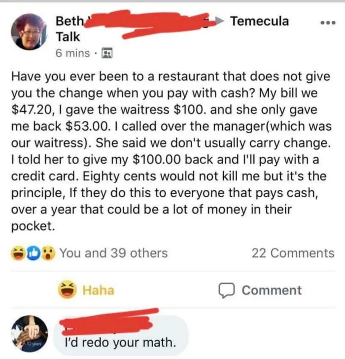 It’s The Principle Though
