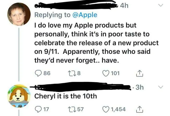 She Did, In Fact, Forget
