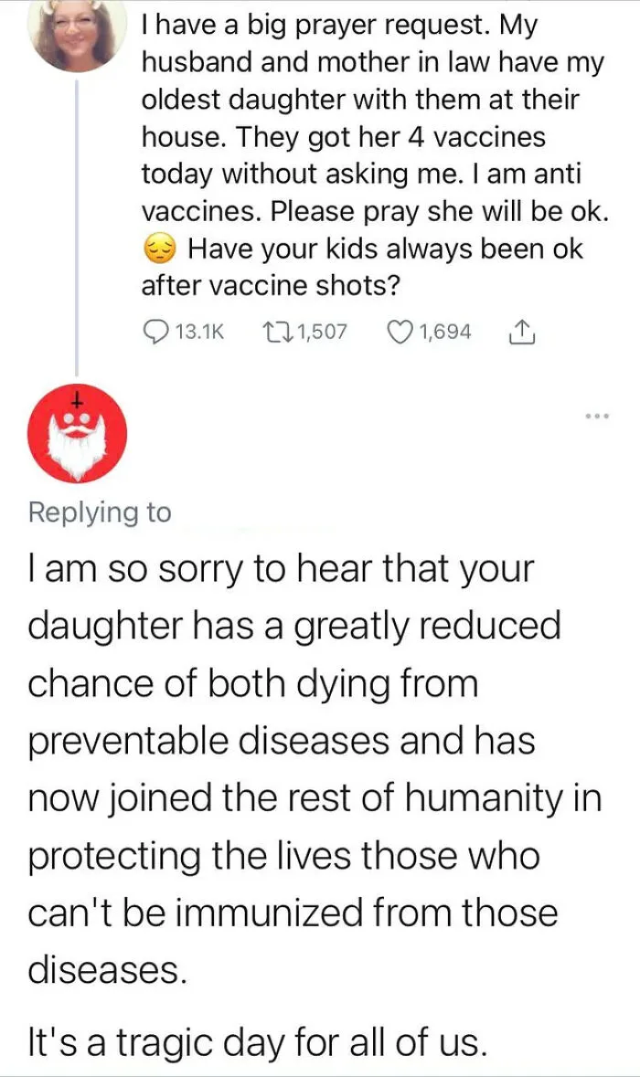 It's A Tragic Day For All Of Us