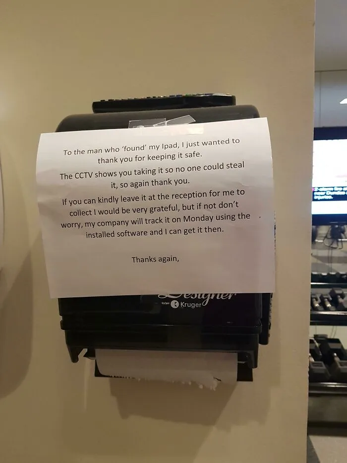 Found This In My Gym