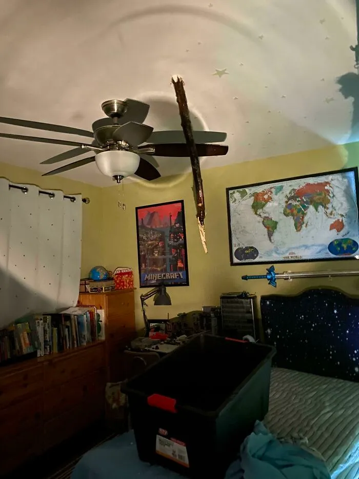 Tornado-Driven Murder-Branch Impales My House Directly Above My Kid’s Bed