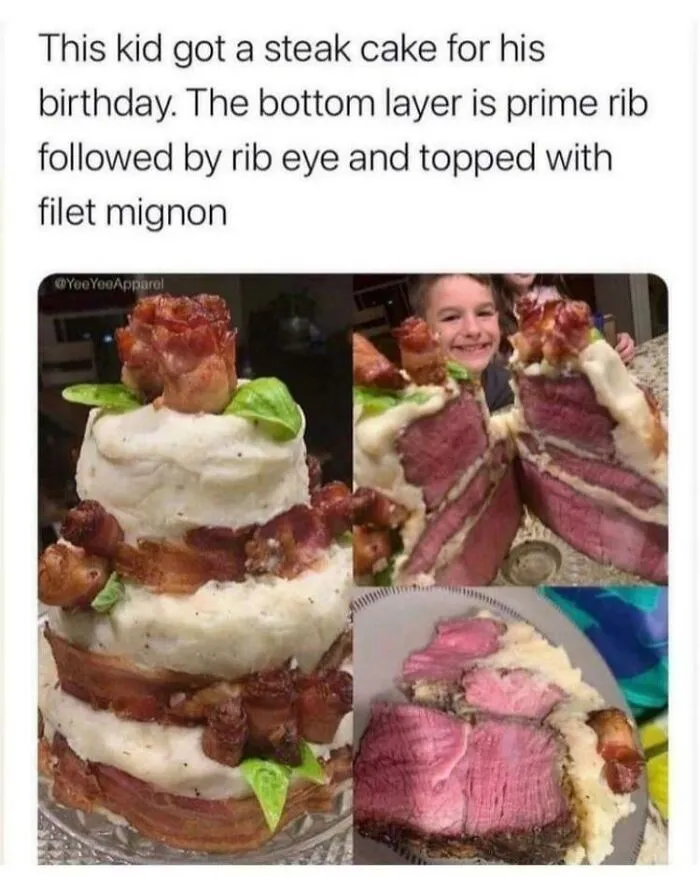 Steak Cake