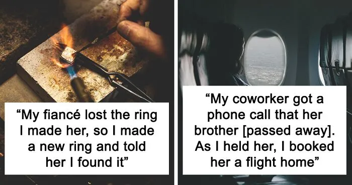 30 People Finally Reveal Their Good Deeds They Have Been Keeping In Secret
