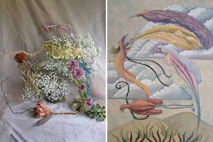 83 Floral Arrangements Inspired By Famous Paintings And Photos By Harriet Parry
