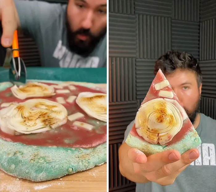 I Made Pizza Where Every Ingredient Is Gum
