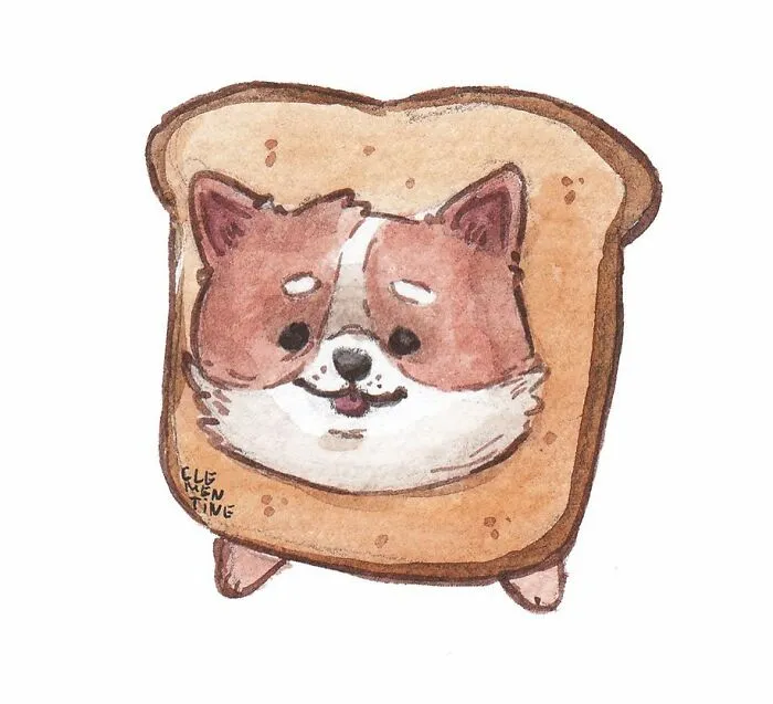 I Left My Job To Be A Full-Time Illustrator, Here Are 30 Cute Moments I Created With Watercolor And Ink