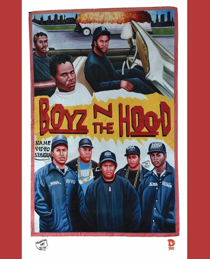 Africans Used To Hand-Paint Movie Posters To Draw People Into Cinemas And They're So Bizarre, They're Wonderful (100 New Pics)