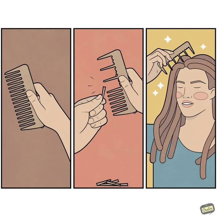 30 Sarcastic Comics That You'll Probably Need To See Twice To Understand By Gudim (New Pics)