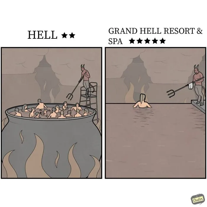30 Sarcastic Comics That You'll Probably Need To See Twice To Understand By Gudim (New Pics)