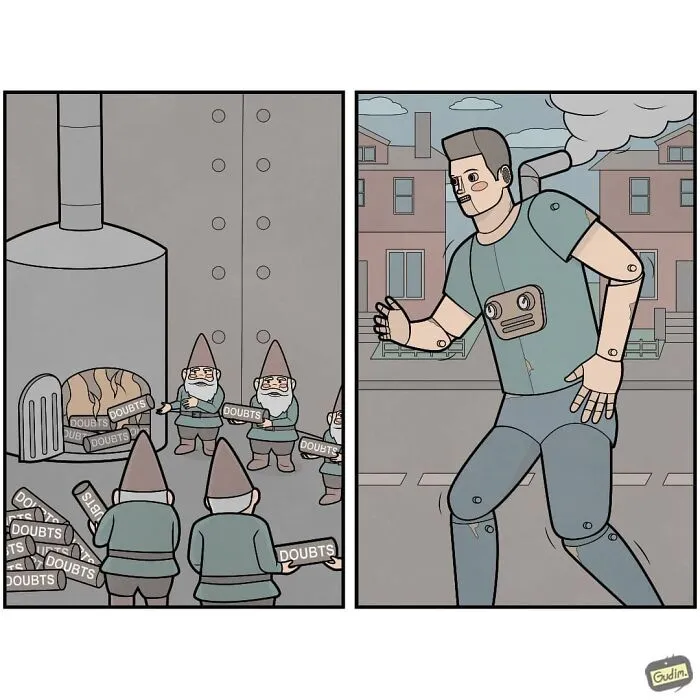 30 Sarcastic Comics That You'll Probably Need To See Twice To Understand By Gudim (New Pics)