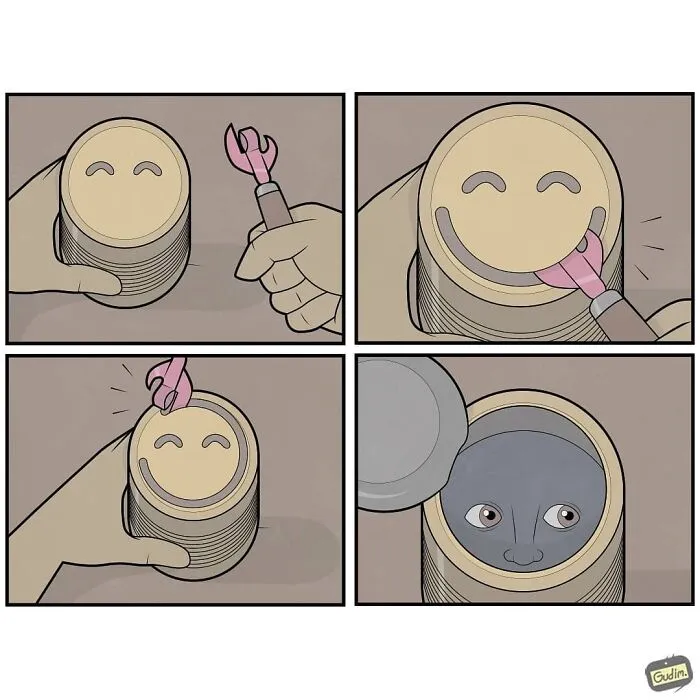 30 Sarcastic Comics That You'll Probably Need To See Twice To Understand By Gudim (New Pics)