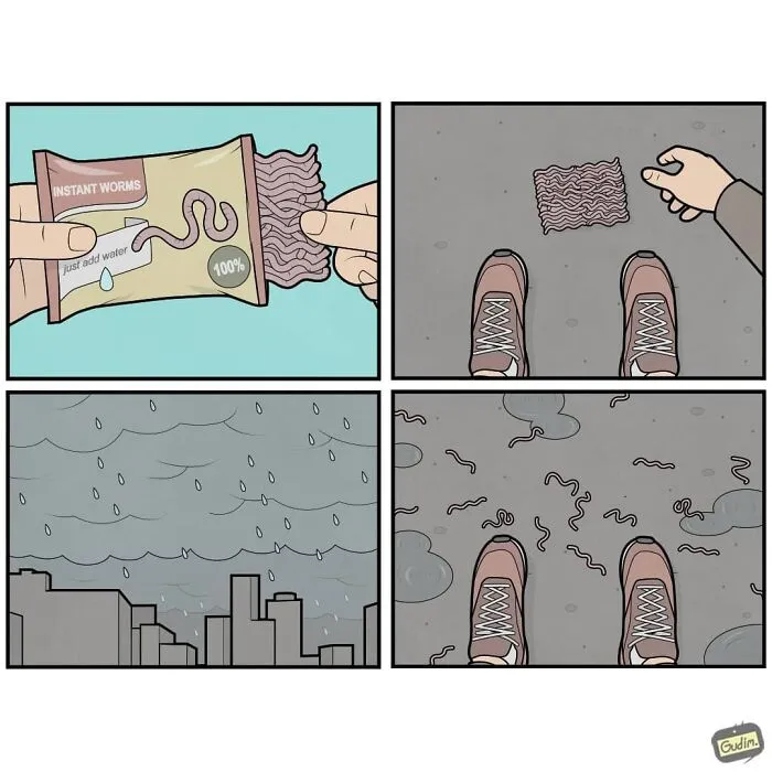 30 Sarcastic Comics That You'll Probably Need To See Twice To Understand By Gudim (New Pics)