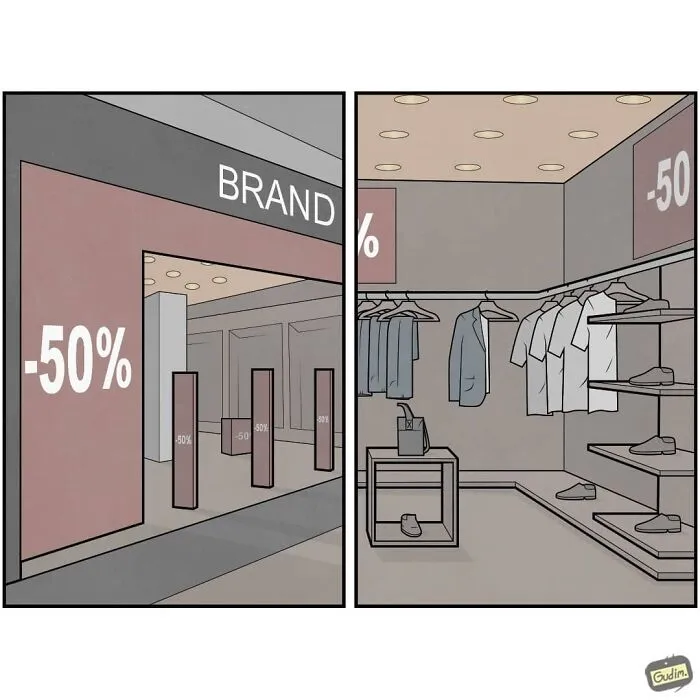 30 Sarcastic Comics That You'll Probably Need To See Twice To Understand By Gudim (New Pics)