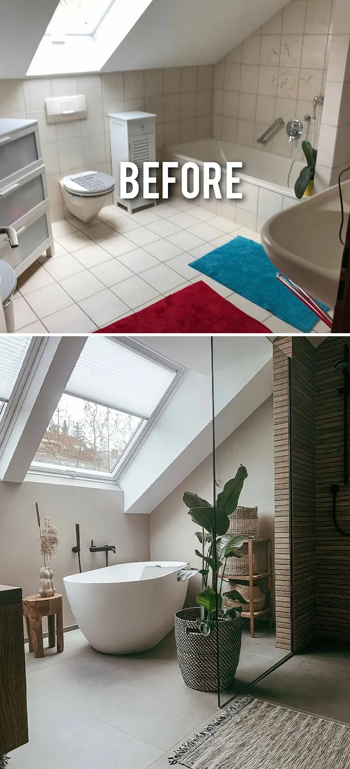 Esta cuenta de Instagram muestra cómo un buen diseño puede transformar un espacio y aquí hay 30 de las mejores fotos del antes y el después