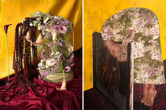 83 Floral Arrangements Inspired By Famous Paintings And Photos By Harriet Parry