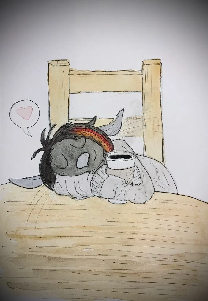 Dont Know If This Counts But Im Rubbish At Drawing People So I Draw Myself As A Mouse Like My Nickname 😅🐭