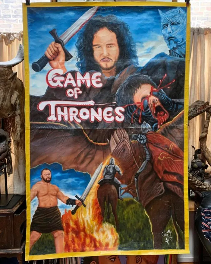 Africans Used To Hand-Paint Movie Posters To Draw People Into Cinemas And They're So Bizarre, They're Wonderful (100 New Pics)