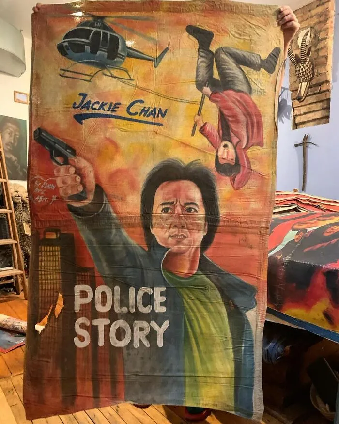 Africans Used To Hand-Paint Movie Posters To Draw People Into Cinemas And They're So Bizarre, They're Wonderful (100 New Pics)