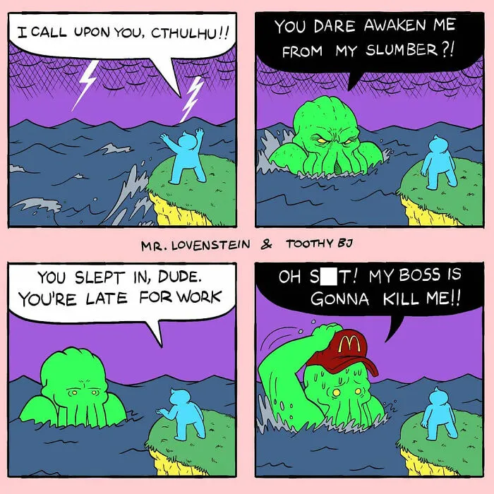 If You Have A Dark Sense Of Humor, You Will Probably Enjoy These Comics With Twisted Endings By ToothyBj (30 New Pics)