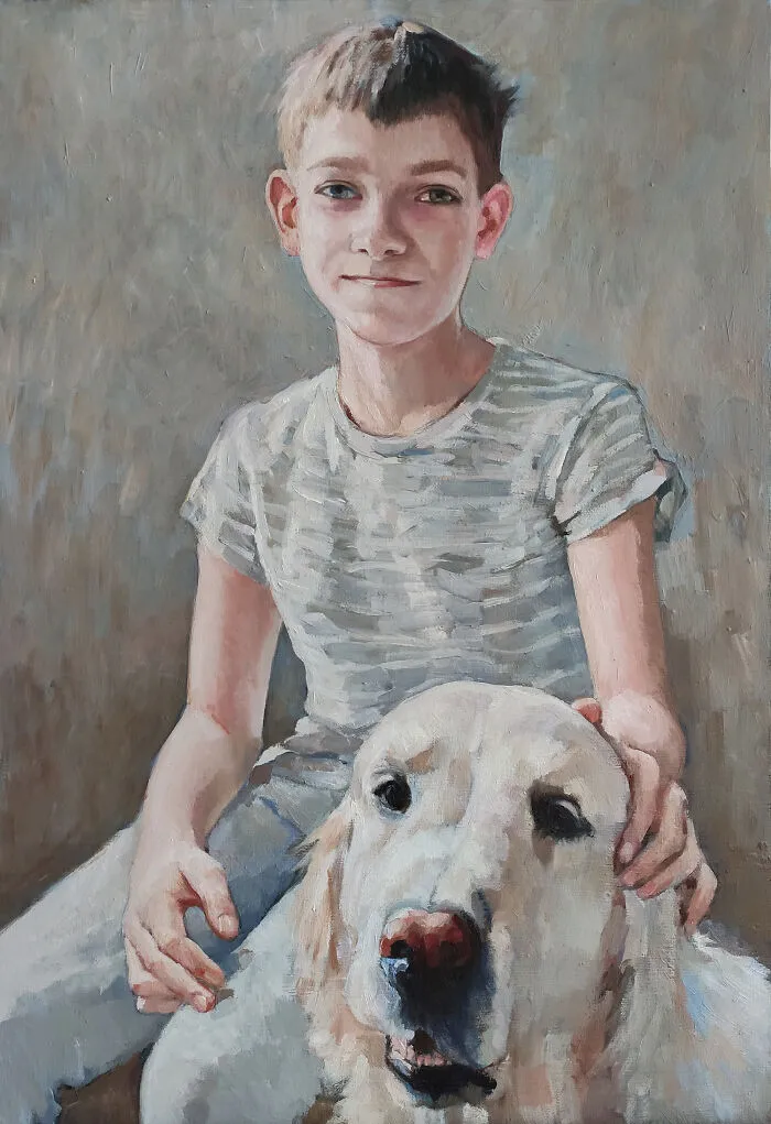 With A Dog