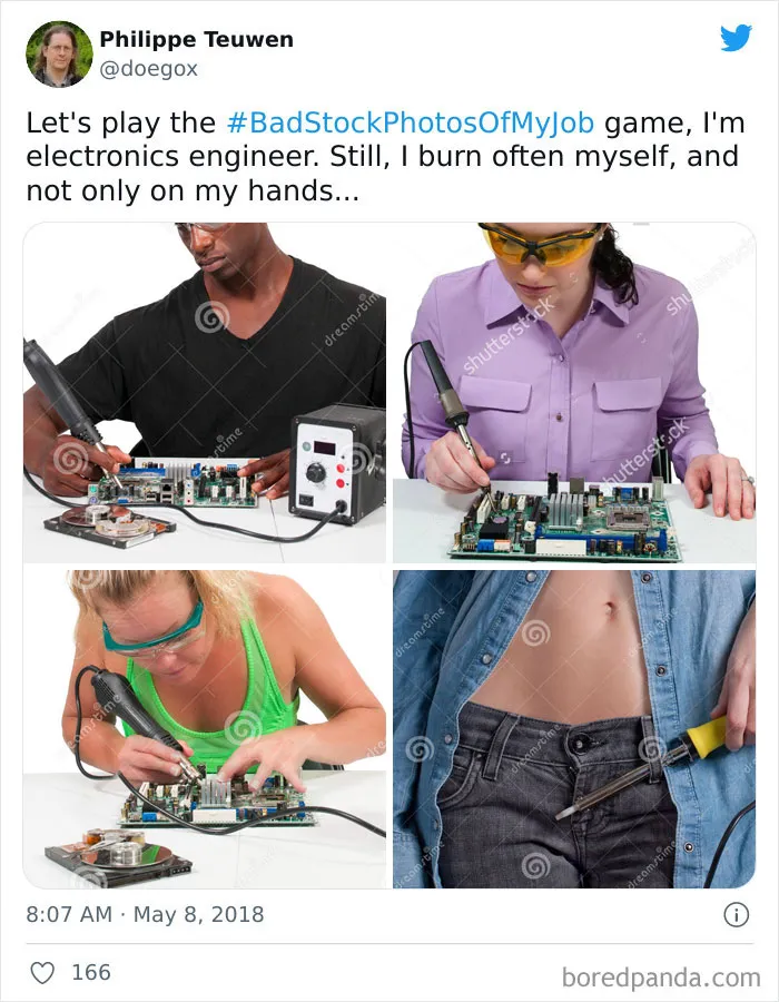 People Are Sharing Bad Stock Photos Of Their Jobs That Are So Far From Reality, It’s Hilarious (35 New Pics)