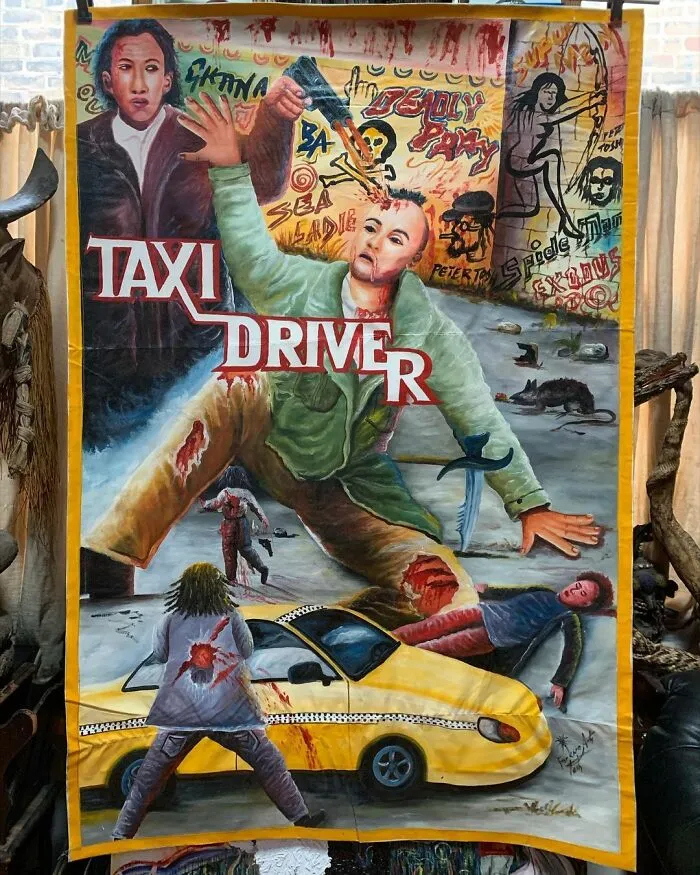 Africans Used To Hand-Paint Movie Posters To Draw People Into Cinemas And They're So Bizarre, They're Wonderful (100 New Pics)