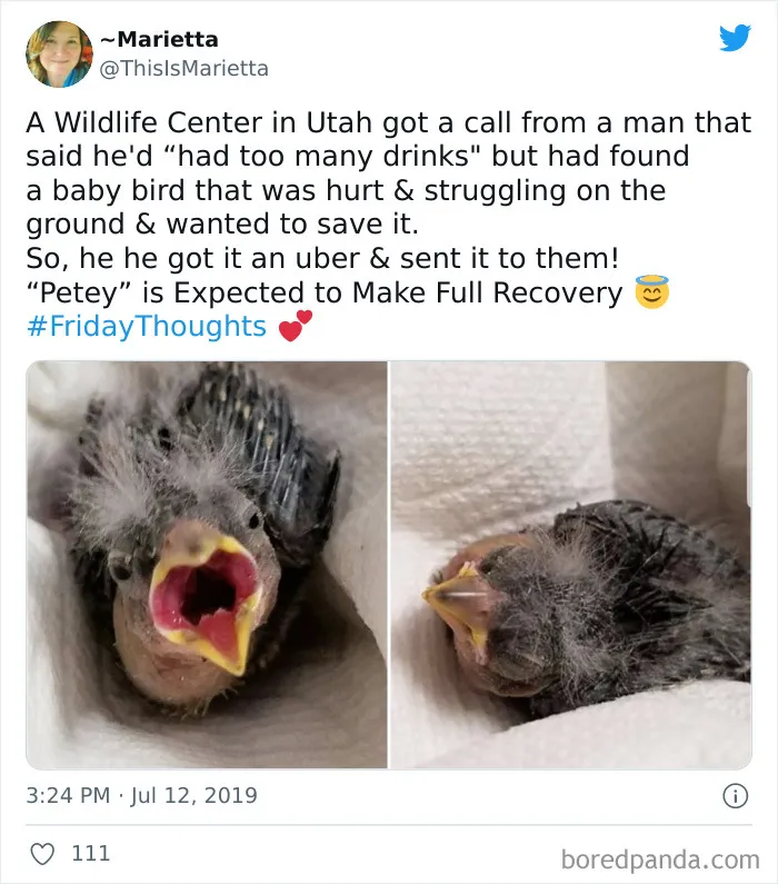 Caring For This Little Homie