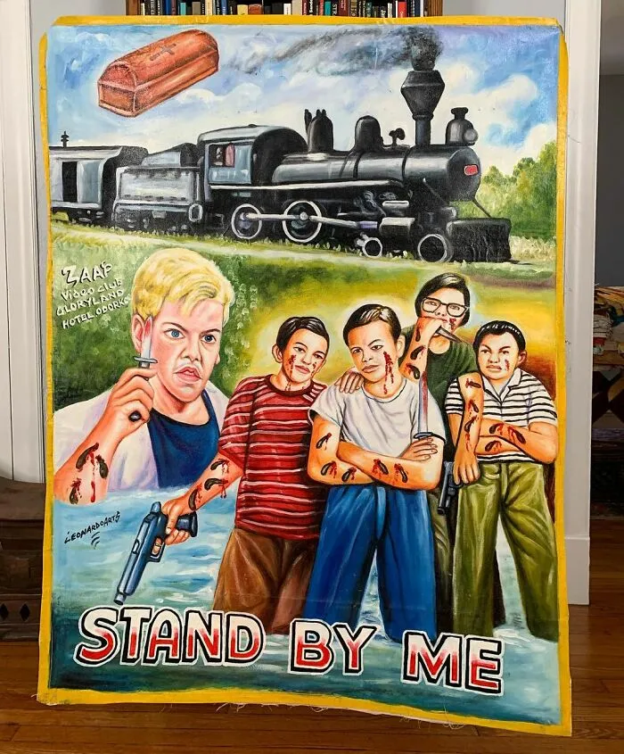 Africans Used To Hand-Paint Movie Posters To Draw People Into Cinemas And They're So Bizarre, They're Wonderful (100 New Pics)