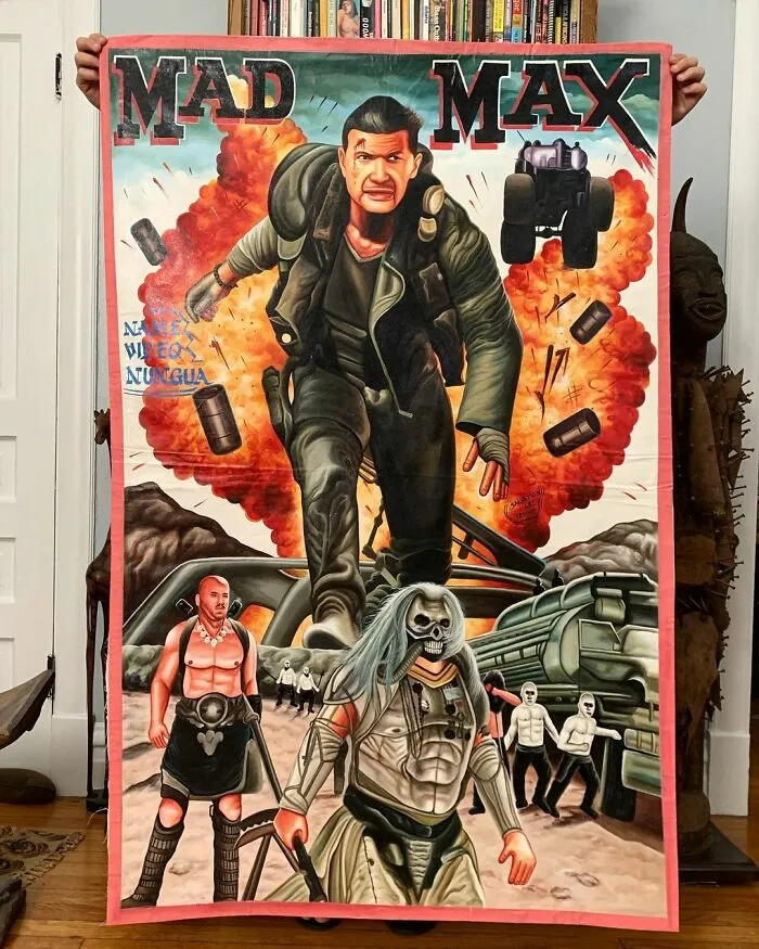 Africans Used To Hand-Paint Movie Posters To Draw People Into Cinemas And They're So Bizarre, They're Wonderful (100 New Pics)