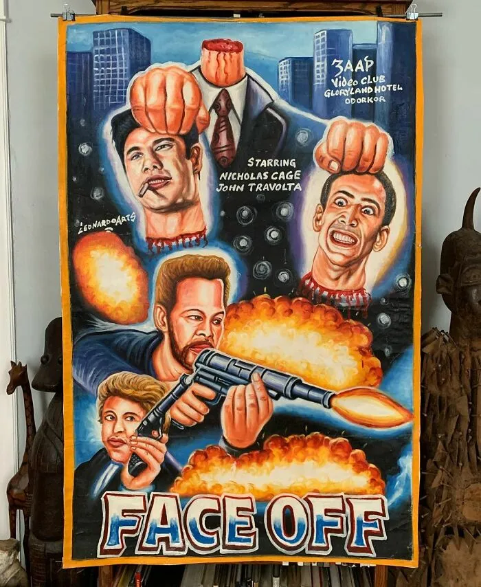 Africans Used To Hand-Paint Movie Posters To Draw People Into Cinemas And They're So Bizarre, They're Wonderful (100 New Pics)