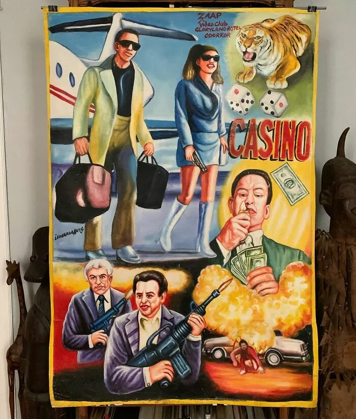 Africans Used To Hand-Paint Movie Posters To Draw People Into Cinemas And They're So Bizarre, They're Wonderful (100 New Pics)