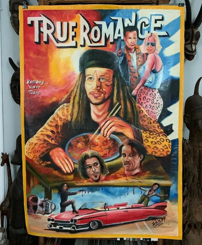 Africans Used To Hand-Paint Movie Posters To Draw People Into Cinemas And They're So Bizarre, They're Wonderful (100 New Pics)