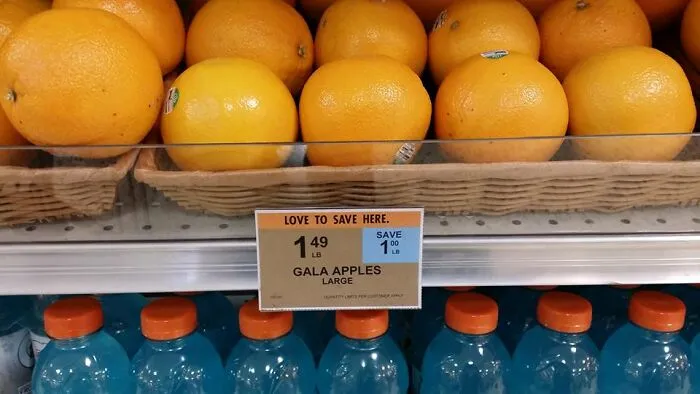 Interesting Orange Apples