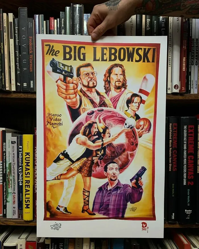 Africans Used To Hand-Paint Movie Posters To Draw People Into Cinemas And They're So Bizarre, They're Wonderful (100 New Pics)