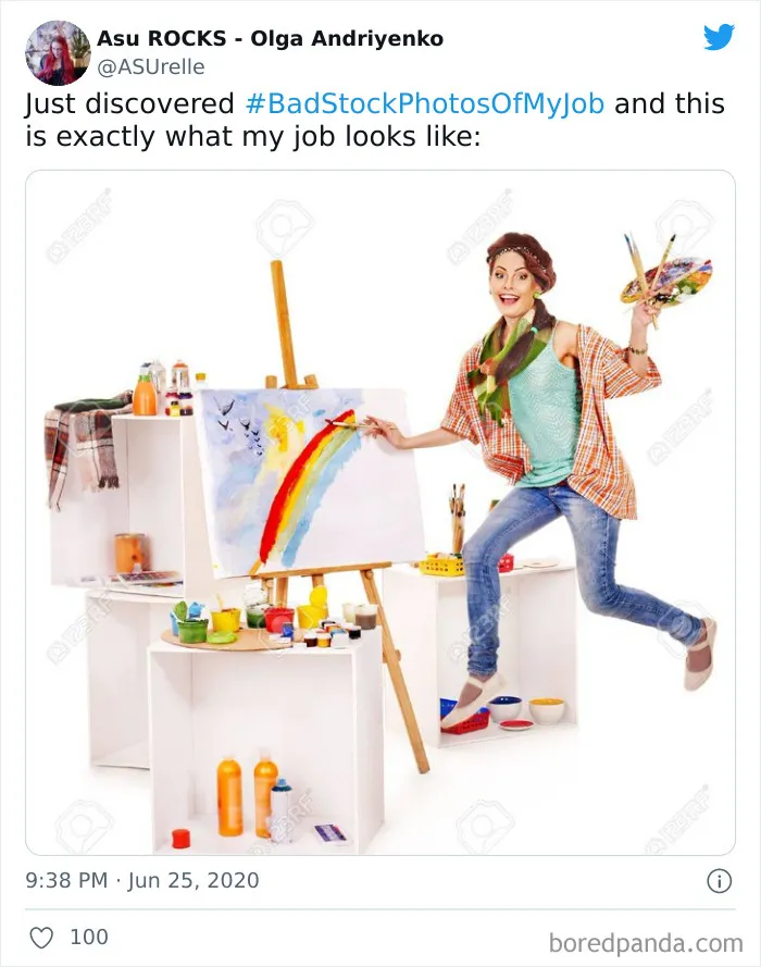 People Are Sharing Bad Stock Photos Of Their Jobs That Are So Far From Reality, It’s Hilarious (35 New Pics)