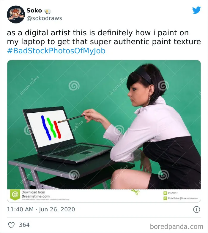People Are Sharing Bad Stock Photos Of Their Jobs That Are So Far From Reality, It’s Hilarious (35 New Pics)