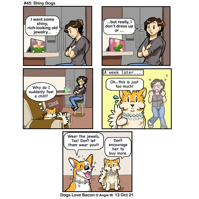Adventures Of Living With Two Rescue Dogs: 26 Comics I’ve Made