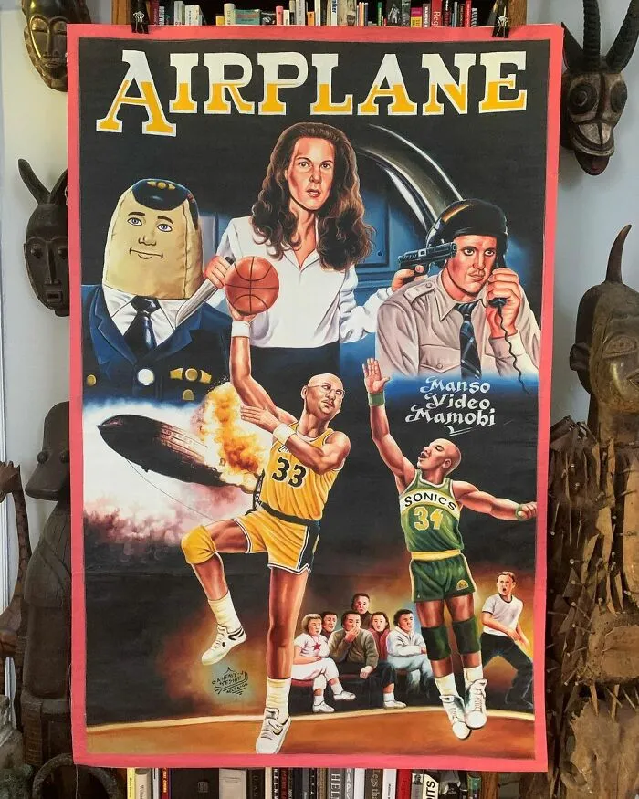 Africans Used To Hand-Paint Movie Posters To Draw People Into Cinemas And They're So Bizarre, They're Wonderful (100 New Pics)