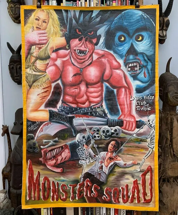 Africans Used To Hand-Paint Movie Posters To Draw People Into Cinemas And They're So Bizarre, They're Wonderful (100 New Pics)