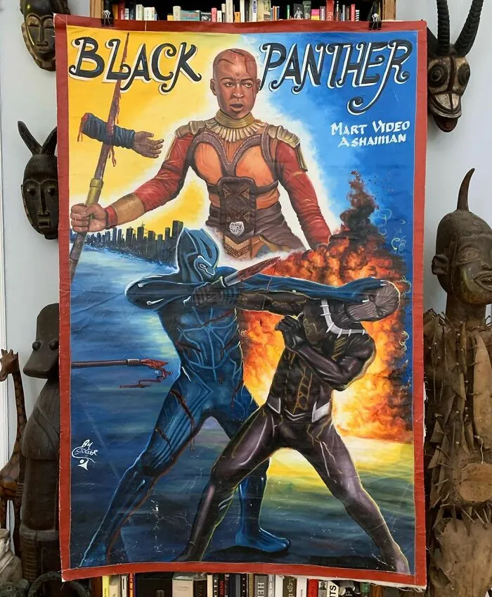 Africans Used To Hand-Paint Movie Posters To Draw People Into Cinemas And They're So Bizarre, They're Wonderful (100 New Pics)