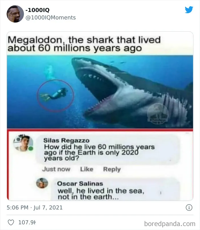 "This Page Will Lower Your IQ" - This Funny Twitter Account Shares -1000 IQ Moments