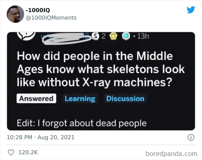 "This Page Will Lower Your IQ" - This Funny Twitter Account Shares -1000 IQ Moments