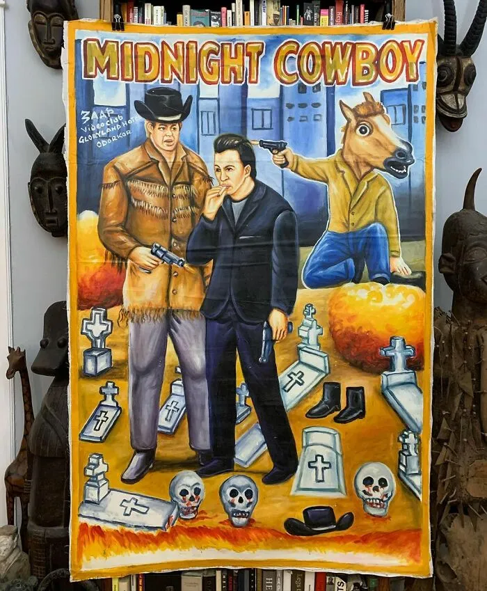 Africans Used To Hand-Paint Movie Posters To Draw People Into Cinemas And They're So Bizarre, They're Wonderful (100 New Pics)