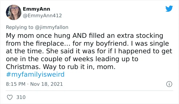 30 Of The Most Hilarious “My Family Is Weird Tweets” People Shared For Jimmy Fallon’s Challenge