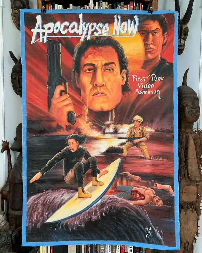 Africans Used To Hand-Paint Movie Posters To Draw People Into Cinemas And They're So Bizarre, They're Wonderful (100 New Pics)